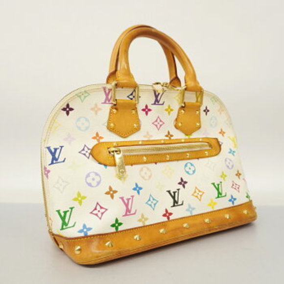 Louis Vuitton Monogram Alma Handbag Multicolor White - Picture 2 of 14